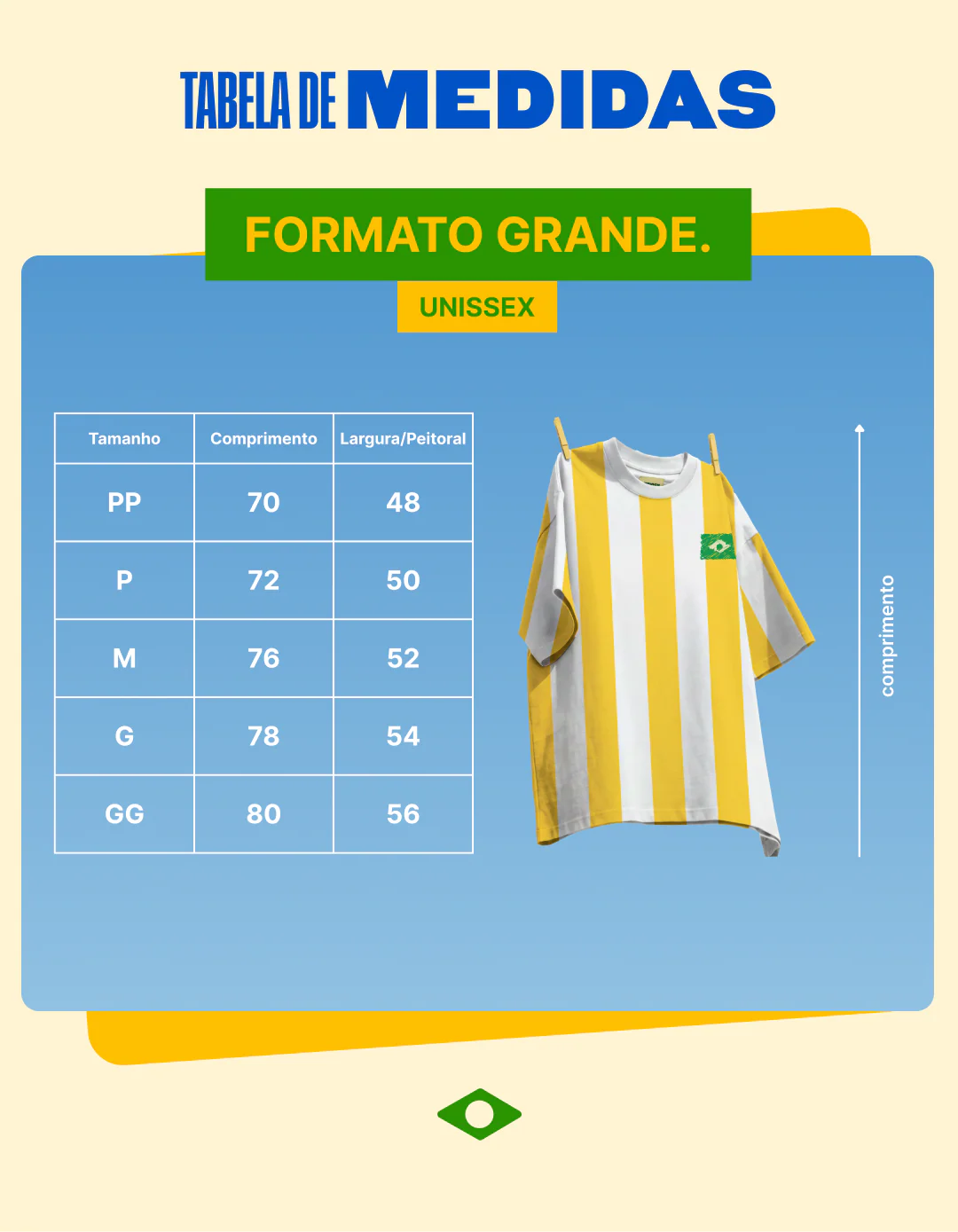 Camiseta Brasil!